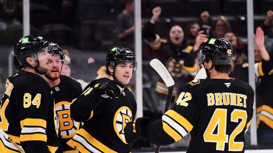 Haggerty: B's Brunet showing he's 'ready for it' in camp taken at TD Garden (Bruins)
