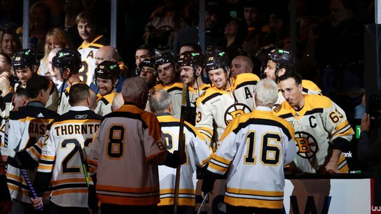 NHL Notebook: Bruins legends feel B's are in good hands with Marchand, McAvoy, Poitras taken at BSJ Headquarters (Bruins)