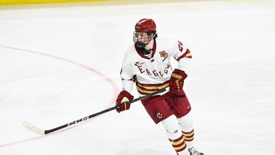 NHL Notes: Letourneau 'growing pains' undeniable at Boston College taken at TD Garden (Bruins)