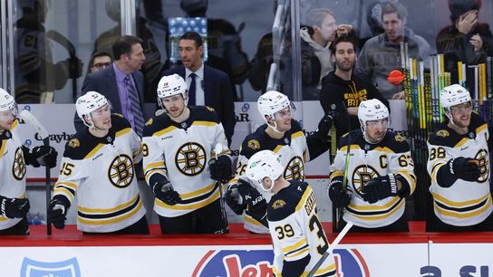 Haggerty: Bruins keep on winning under Sacco  taken at BSJ Headquarters (Bruins)