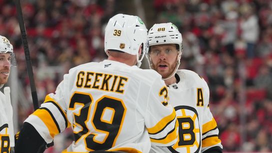 Haggerty: Bruins getting Geekie going was a must  taken at BSJ Headquarters. Photo by James Guillory-Imagn Images