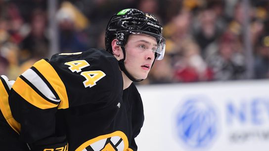 BSJ Live Coverage: Game 1 - Bruins at Sabres, 7:30 p.m. - Hagens will make playoff debut taken at BSJ Headquarters (Bruins). Photo by (USA Today Network)