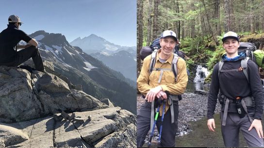 From 50-mile hikes to tracking wolves in Alaska, Jeremy Swayman & his dad share inseparable bond over great outdoors taken at BSJ Headquarters (Bruins)