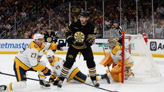Donnelly: van Riemsdyk's net-front prowess is invaluable for new-look Bruins power play taken at TD Garden (Bruins). Photo by (Richard T Gagnon/Getty Images)