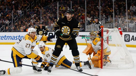 Donnelly: van Riemsdyk's net-front prowess is invaluable for new-look Bruins power play taken at TD Garden (Bruins)