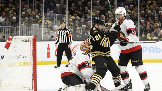 FINAL: Senators 3,  Bruins 1 - To little too late costs Bruins  taken at TD Garden  (Bruins)