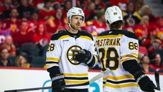 Haggerty: Time to reduce expecations for declining Elias Lindholm  taken at BSJ Headquarters (Bruins). Photo by Imagn Images
