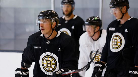 Marchand, Bruins eager to see the next core take flight alongside centennial season taken at BSJ Headquarters (Bruins)