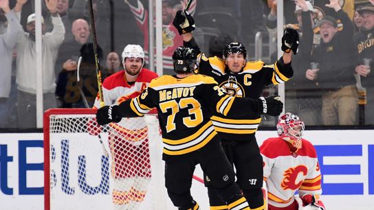 Haggerty: Marchand heroics show some B's hope  taken at TD Garden (Bruins)