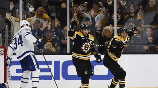 NHL Notebook: Marchand steps up into big B's spot  taken at BSJ Headquarters (Bruins)