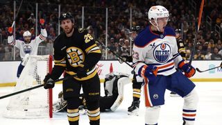 Haggerty: Teaching moments for the Bruins in Oil loss  taken at TD Garden (Bruins). Photo by Winslow Townson-Imagn Images