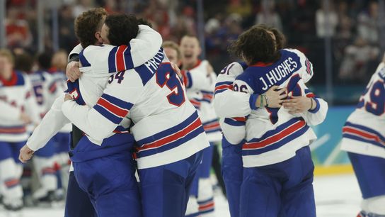 NHL Notes: USA Hockey has now become the dominant force  taken at BSJ Headquarters. Photo by Geoff Burke-Imagn Images