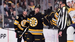Haggerty: Bruins' scoring depth opening eyes around the league  taken at TD Garden (Bruins). Photo by Bob DeChiara-Imagn Images