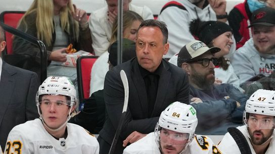Haggerty: Bruins come up short measuring vs champs  taken at BSJ Headquarters (Bruins)