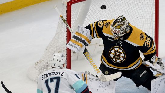 BSJ Game Report: Kraken 3, Bruins 0 - Home streak comes to an end  taken at TD Garden  (Bruins)