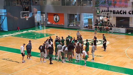 Celtics still honing in their switching defense, and other practice notes taken at the Auerbach Center (Celtics)