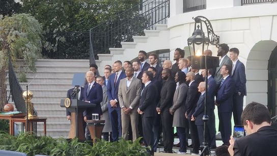 Celtics honored at the White House: 'It's just life-changing' taken at The White House (Celtics)