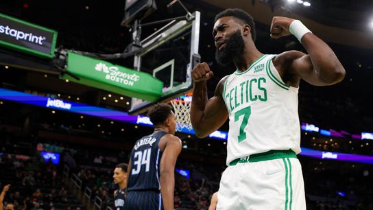 Jaylen Brown tests positive for COVID-19 taken at BSJ Headquarters (Celtics)