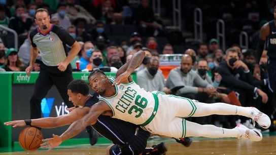 Intensity on tap as Boston Celtics practice battles boil over taken at the Auerbach Center (Celtics)