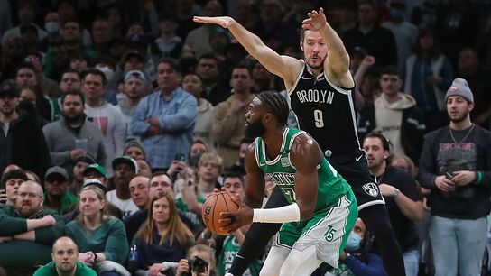 Inside the bedlam & chaos of the Boston Celtics-Brooklyn Nets' final five minutes taken at BSJ Headquarters (Celtics)