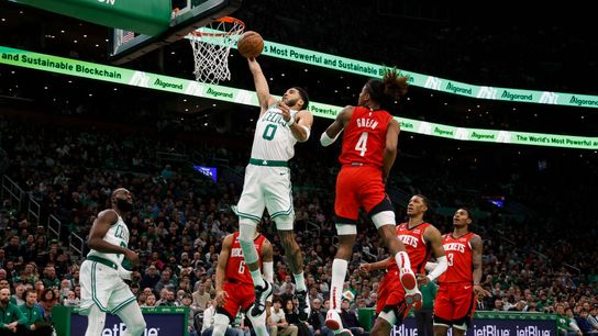 BSJ Game Report: Celtics 126, Rockets 102 - Tatum, Brown combine for 77 as C's pull away taken at TD Garden (Celtics)