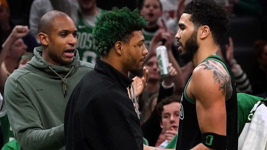 Celtics notebook: Returns from injury, Muscala fitting in, & a new car for Jaylen Brown? taken at BSJ Headquarters (Celtics)