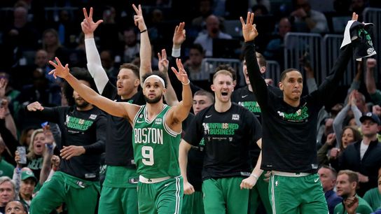 NBA Notebook: Do the Celtics have enough on their bench? taken at BSJ Headquarters (Celtics)