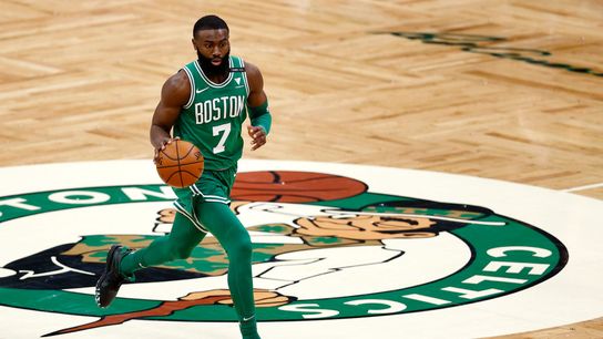 20 Boston Celtics questions: #4 - What's next for Jaylen Brown, perhaps the most important Celtic this season? taken at BSJ Headquarters (Celtics)