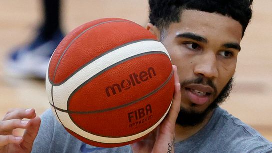 NBA Notebook: Always a Numbers Game with Jayson Tatum taken at BSJ Headquarters (Celtics)