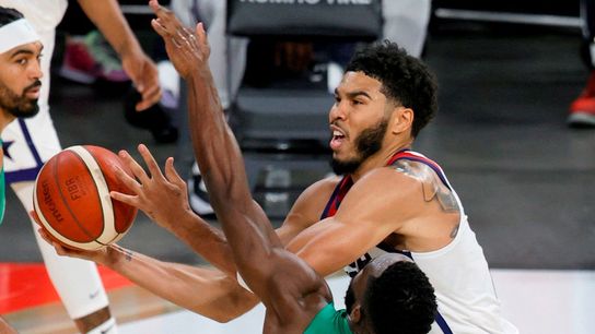 Five thoughts after Team USA's exhibition loss to Nigeria taken at BSJ Headquarters (Celtics)
