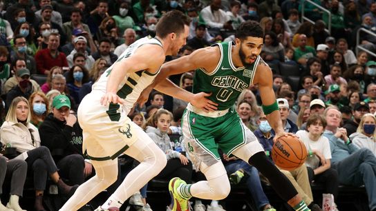 BSJ Game Report: Boston Celtics 122, Milwaukee Bucks 113 (OT)- Harder than it had to be, but it's a win  taken at TD Gardem (Celtics)