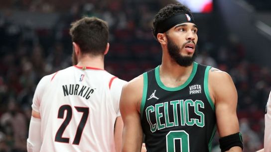 Final: Celtics 126, Blazers 112 - Tatum, Brown combine for 61 to hold off late Damian Lillard push taken at BSJ Headquarters (Celtics)