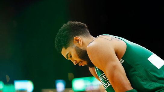 Jayson Tatum enters NBA Health and Safety Protocols, joins seven other Celtics out vs. Timberwolves taken at BSJ Headquarters (Top story)