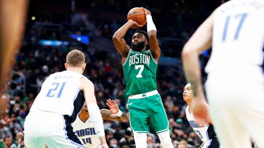 Interesting stats from Jaylen Brown's first career 50 point game taken at BSJ Headquarters (Celtics)