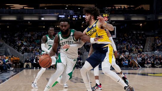 Karalis: Jayson Tatum and Jaylen Brown tease audiences with a preview of what's possible  taken at BSJ Headquarters (Celtics)