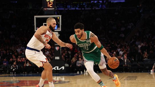 BSJ Game Report: Celtics 133, Knicks 118 - Brown, Tatum, combine for 56 in 3-point barrage taken at BSJ Headquarters (Celtics)