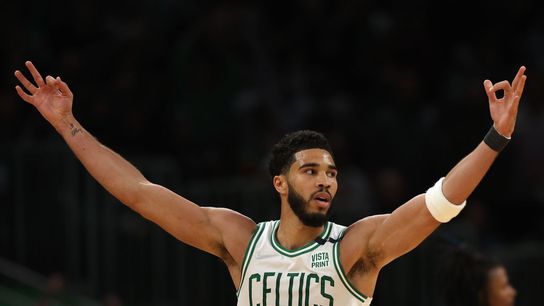 Karalis: Pushed to grow his game, Jayson Tatum is playing the best basketball of his life taken at TD Garden (Celtics)