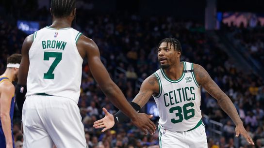 BSJ Game Report: Boston Celtics 110, Golden State Warriors 88 - Marcus Smart, Celtics defense, start road trip right taken at BSJ Headquarters (Celtics)