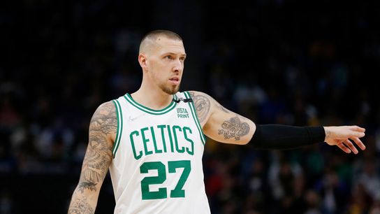 Taking a closer look at Daniel Theis filling in for Robert Williams  taken at BSJ Headquarters (Celtics)