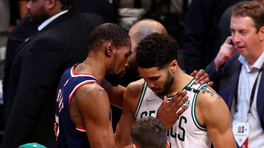 BSJ Game Report: Celtics 116, Nets 112 - C's survive Durant's explosion to sweep first round series taken at Barclays Center (Celtics)