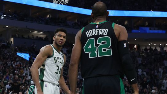 Giannis Antetokounmpo dunk ignites Al Horford, who carried the C's to a series-changing win taken at Fiserv Forum (Celtics)