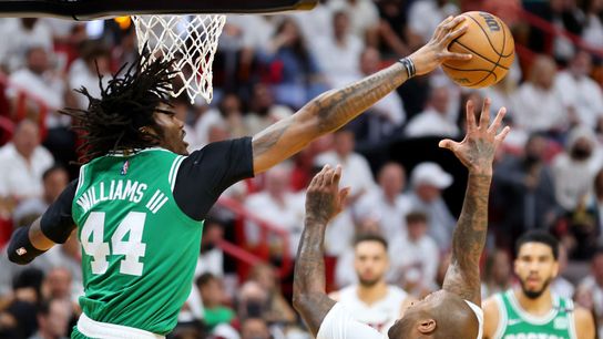 For the first time in a while, Boston's monster defensive lineup was back together and doing what it does best taken at FTX Arena (Celtics)