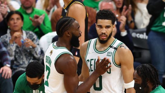 NBA Notebook: Celtics leaving Finals loss talk to training camp  taken at BSJ Headquarters (Celtics)