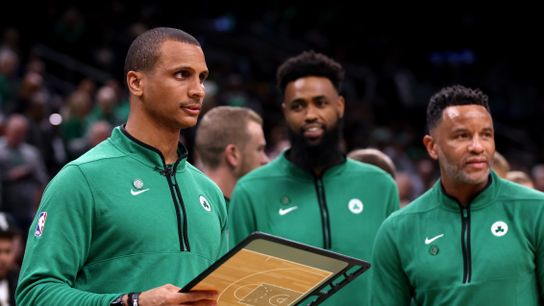NBA Notebook: How Damon Stoudamire coaches Marcus Smart and the Celtics taken at The Auerbach Center (Celtics)