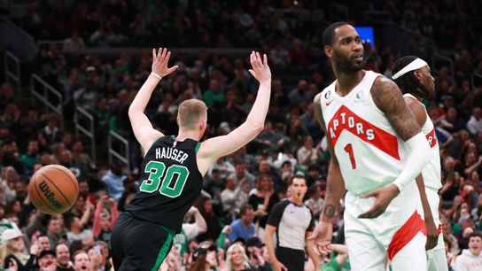 BSJ Game Report: Celtics 121, Raptors 102 - C's defense, followed by Hauser-Pritchard 3-pointers, bury Toronto taken at TD Garden (Celtics)