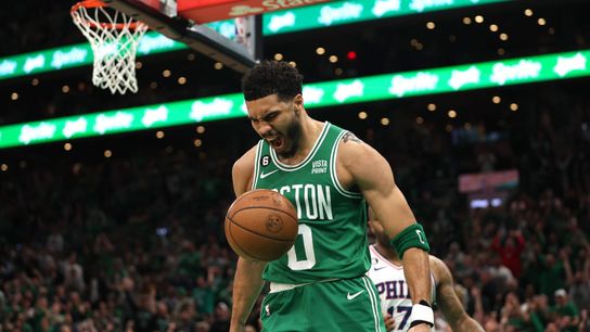 Final: Cetics 112, Sixers 88 - Tatum erupts for 51 as Celtics rout Sixers in second half taken at TD Garden (Celtics)