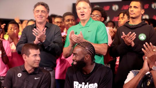 NBA Notebook: Will Jaylen Brown finish his extension with the Celtics? taken at BSJ Headquarters (Celtics)