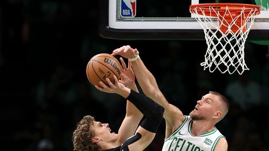 NBA Notebook: Celtics pushing Kristaps Porzingis to impact defense as much as offense taken at BSJ Headquarters (Celtics)