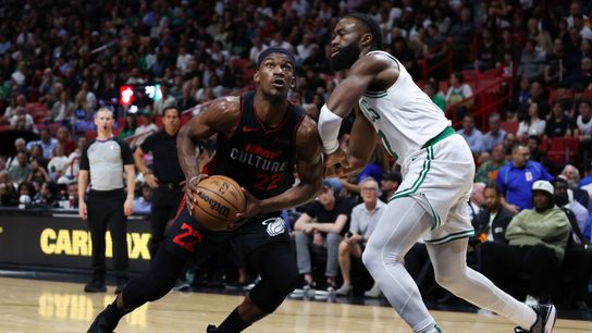 Final: Celtics 143, Heat 110 - Seven Celtics in double figures as C's dominate second half taken at BSJ Headquarters (Celtics)