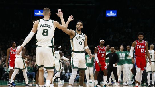Final: Celtics 117, Sixers 99 - Brown & Tatum combine for 60, C's pull away late taken at TD Garden (Celtics)